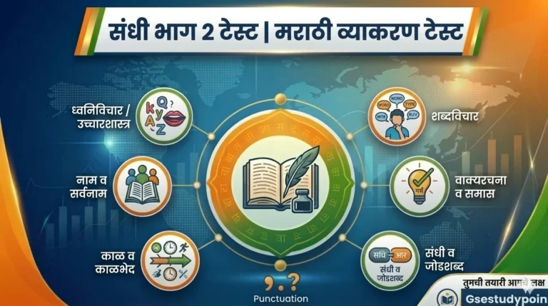 संधी भाग २ | Sandhi Bhag 2 | Sandhi Marathi Grammer Test