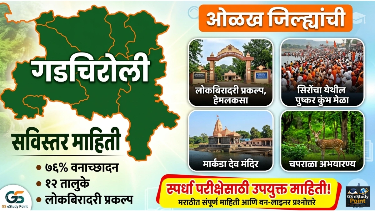 Gadchiroli jilha sampurna mahiti marathi